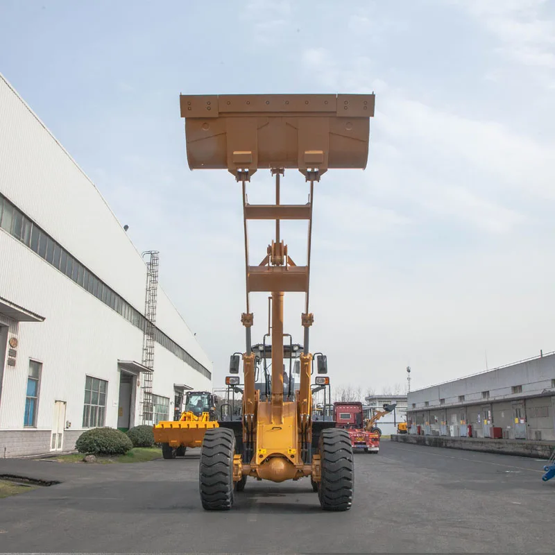 Hot Sale lonking heavy duty machinery front wheel loader 6ton