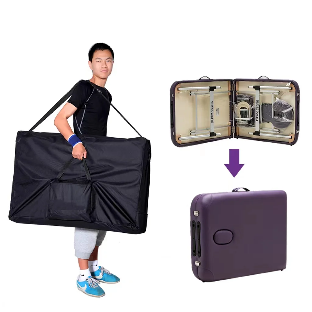 Portable camilla porttil de 3 secciones Massage Bed