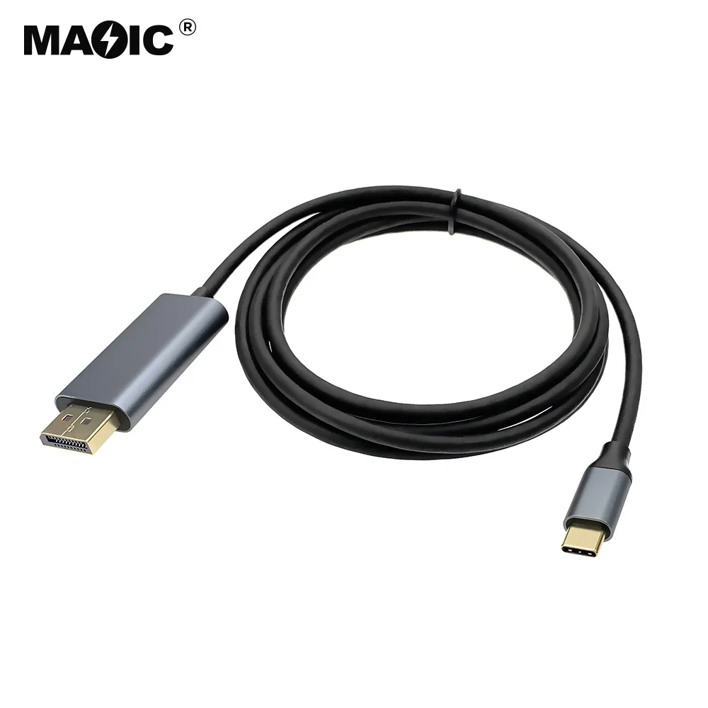 Hotsell 1.8m DP USB 3.1 Type C to DisplayPort Cable 4K@60Hz DisplayPort Cable