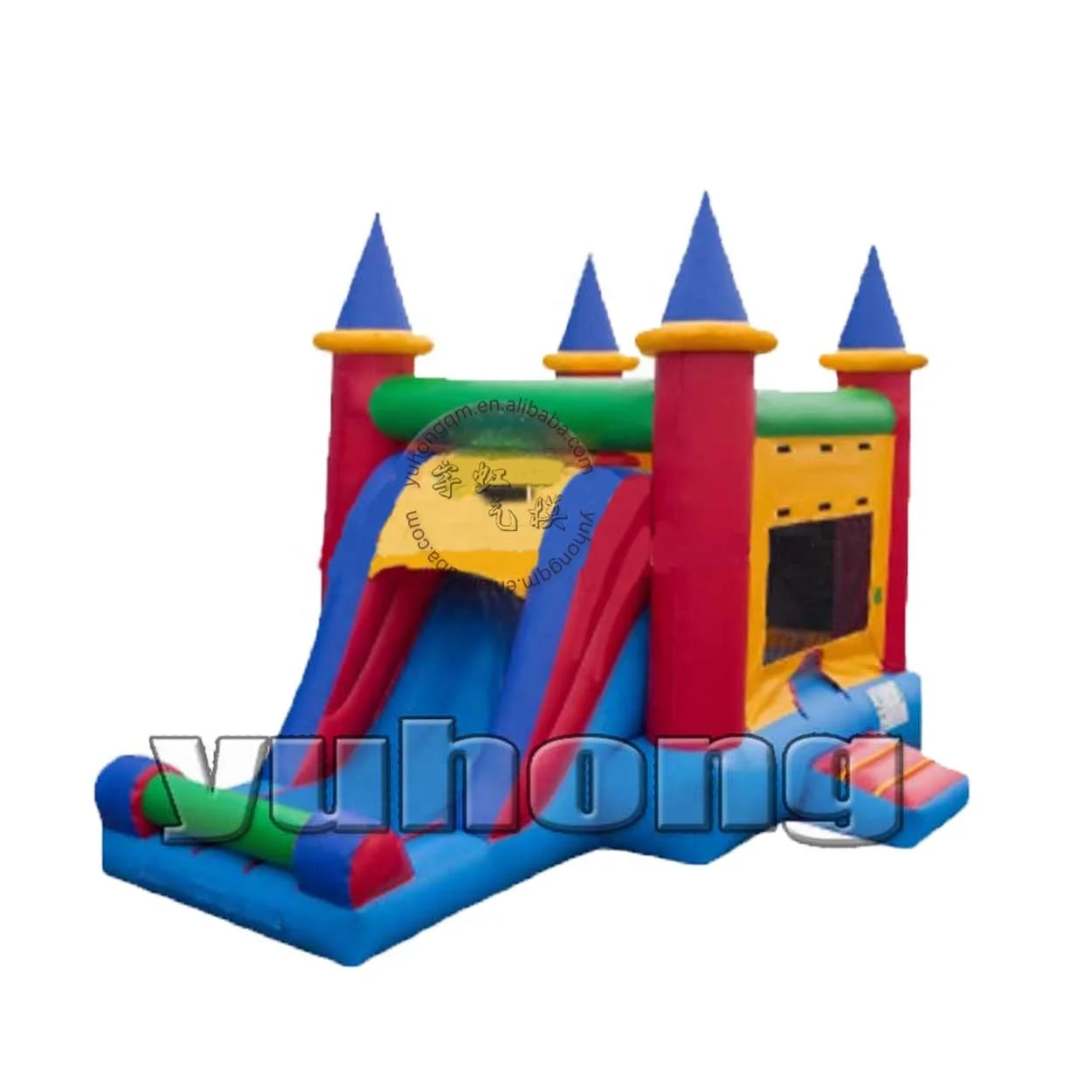 Красочные формы дети ПВХ брезент квадратный надувной отказов дом надувные спортивные игры на продажу