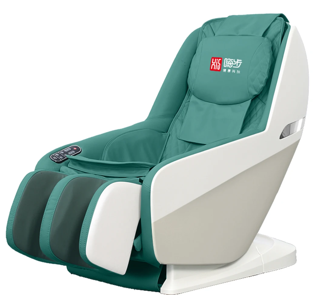 
PU Leather Voice Control Vibration Full Body Massager Home Office Use Automatic Shiatsu Kneading Electric Massage Chair 