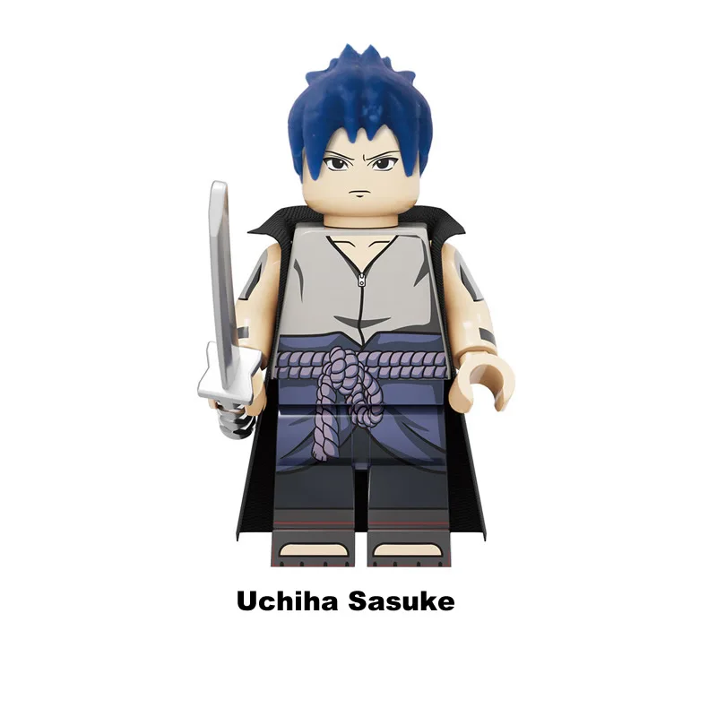 KF6118 Narutos Characters Deidara Uchiha Madara Hoshigaki Kisame Building Blocks Kids Block Toys Mini Figures Kids Gift