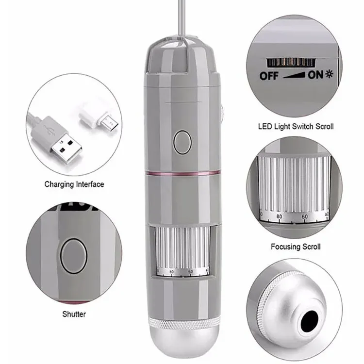 Hot Sale Personal  Portable Microscope Follicle Hair Scalp Analyzer And Beauty Care Skin Analyzer