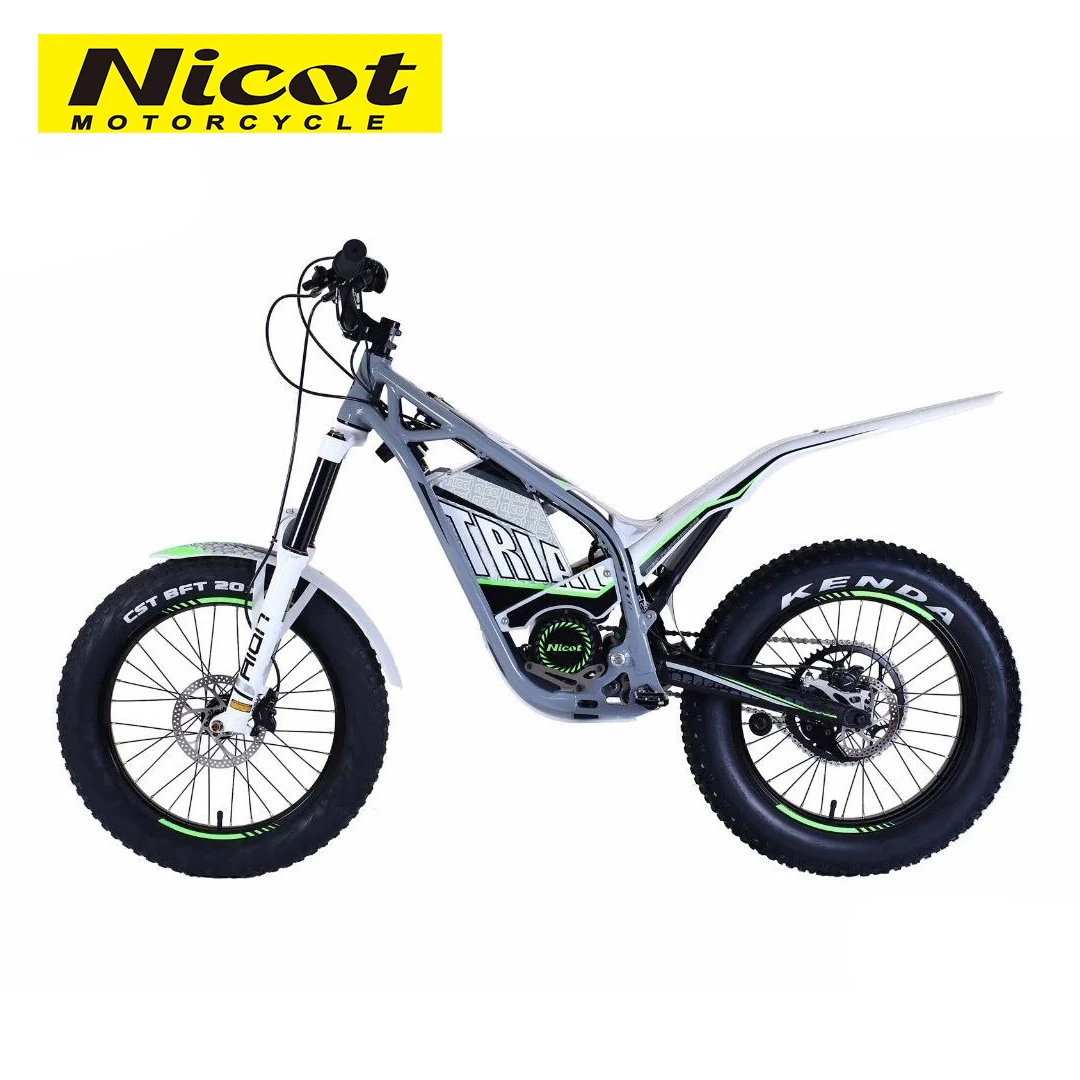 Nicot Electric Trial Bike Fun Bike 3800W Electric Pit Bike For Tricks And Stunts High Quality Cheap