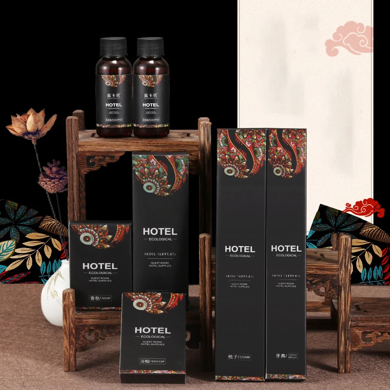 Luxury Disposable Organic Hotel Toiletries Amenities Bathroom Kits Cheap