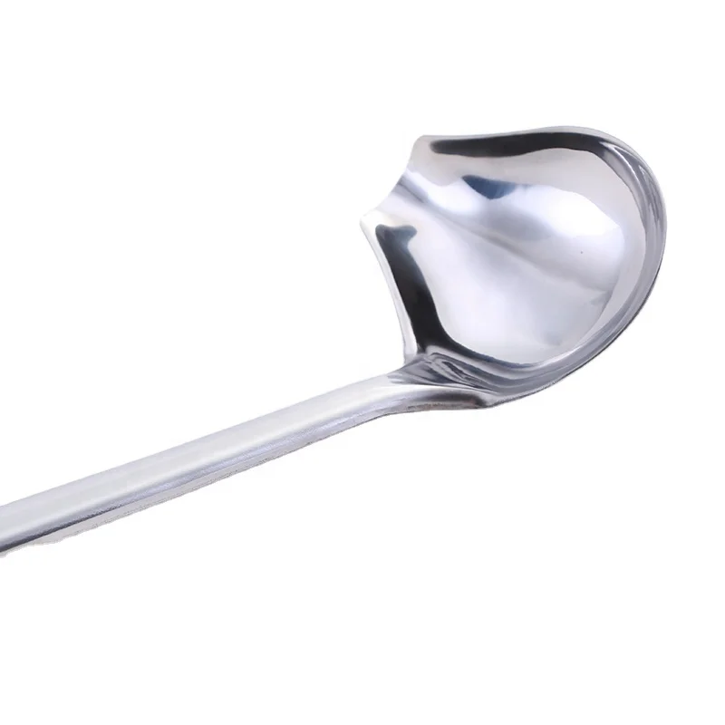 Stainless steel kitchen utensil kitchen sauce spoon sauce ladle