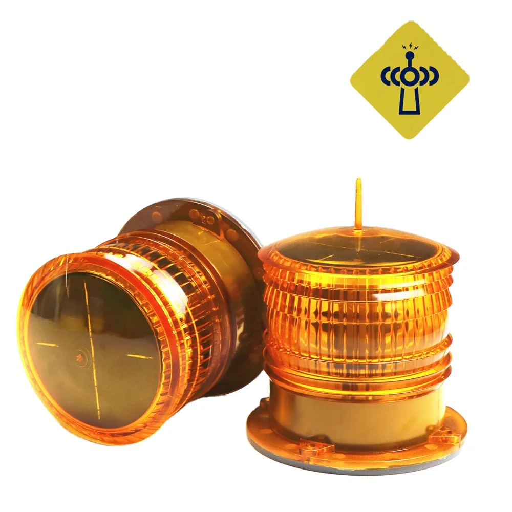 ICAO FAA CE Certified Aviation Solar Led Obstruction