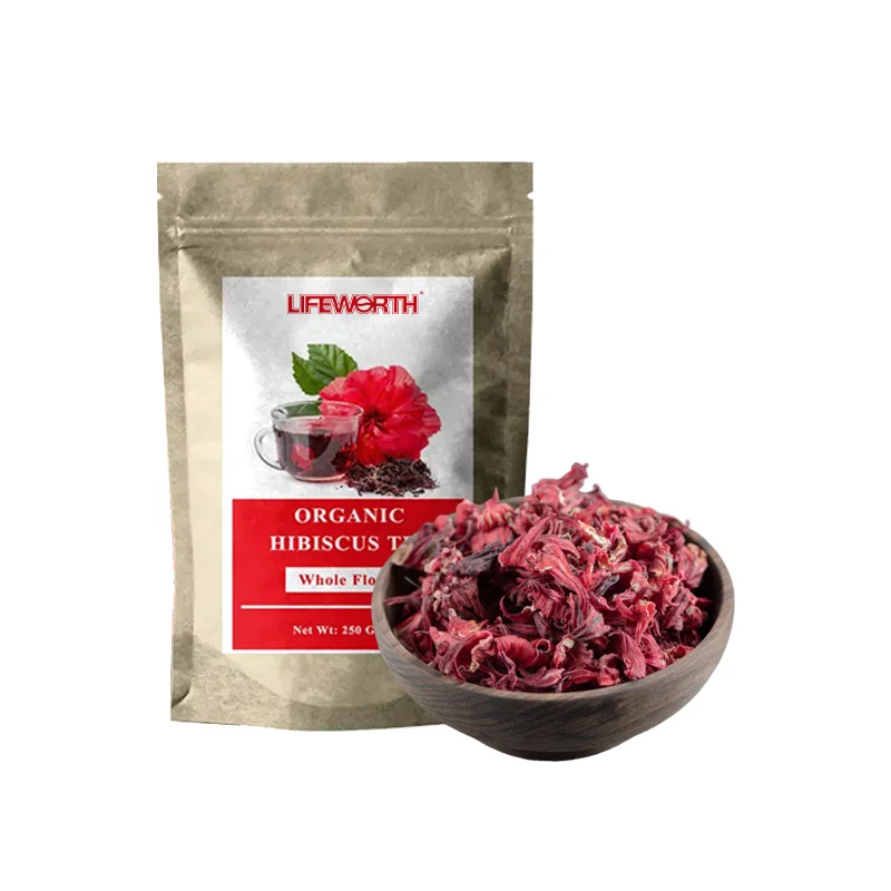 LIFEWORTH hibiscus flower powder tea