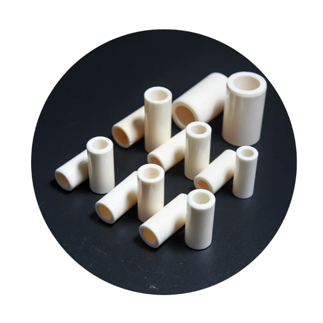 High Temperature alumina tube 99.5% oxide alumina ceramic tubes