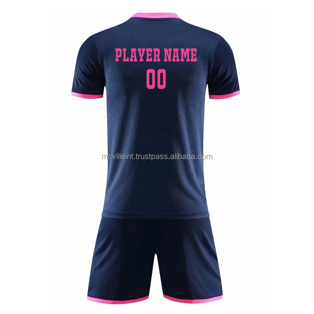 Новинка мужской комплект футбольной формы женская футболка с сублимационной печатью Детские футболки платье спортивная форма тренировочный костюм