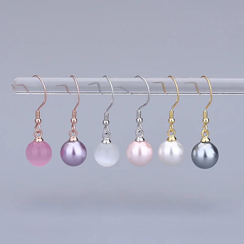 Wholesale Hook Wire Earrings Jewelry Findings DIY Sterling Silver 925 Earing Hooks For Jewellery Making Supplies