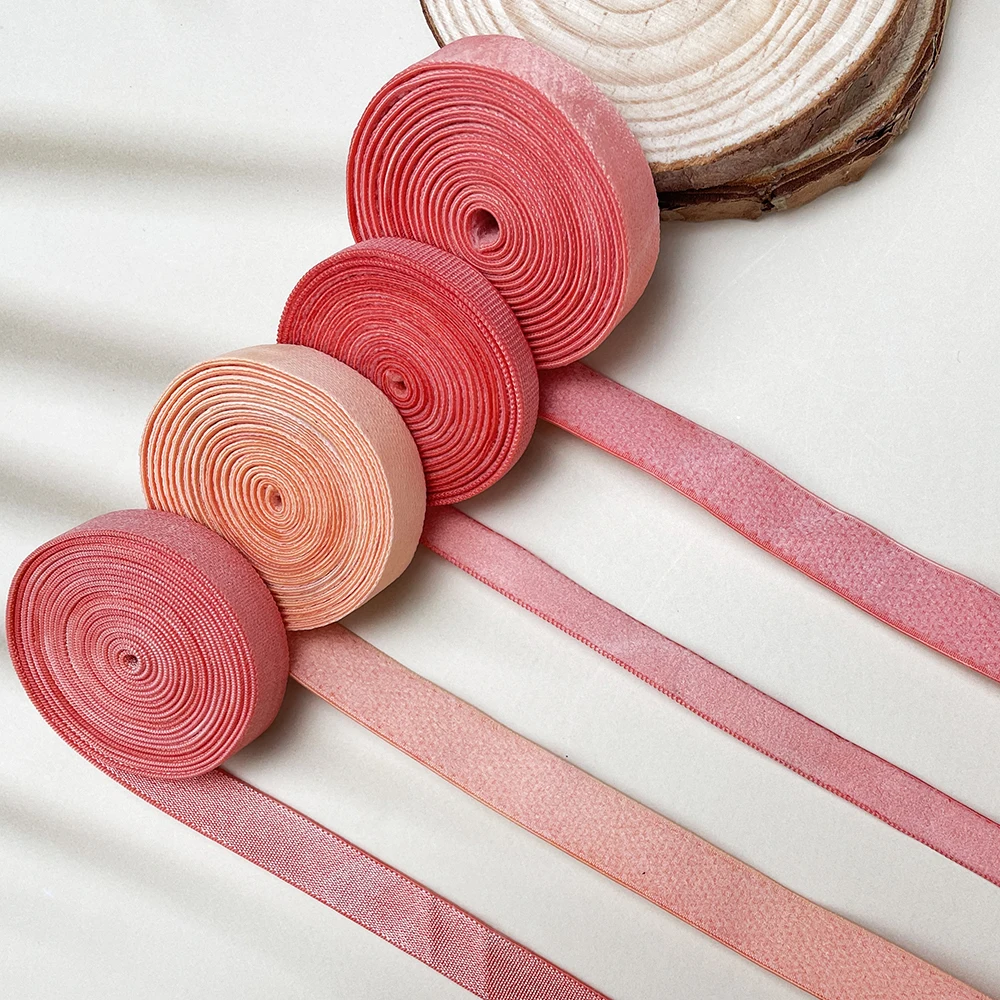 Wholesale cheap custom polyester nylon soft woven elastic lace bra straps webbing