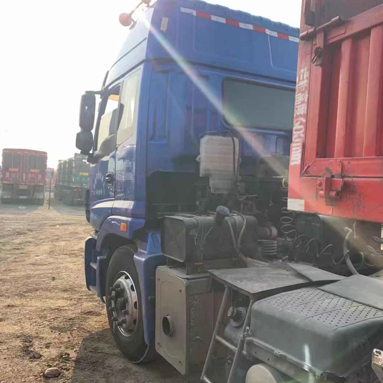  High Market Share National Day Exclusive Truck 430hp Diesel Manual Used Cargo