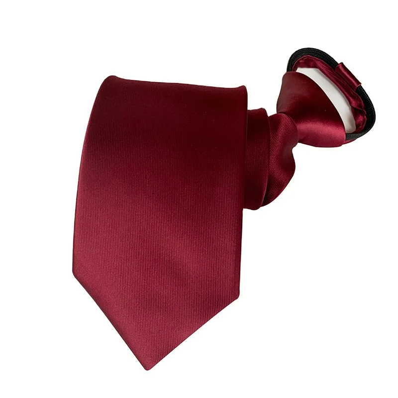 
Заводской запас 8 см мужской деловой галстук на молнии без узлов 