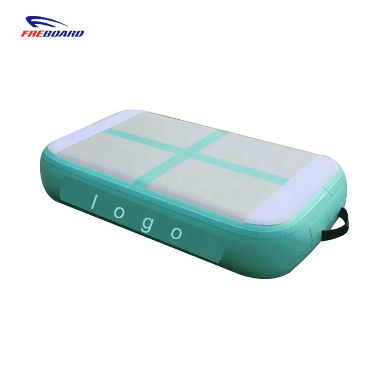 Small inflatable gymnastic mats air block air board flip track air spot team ramp