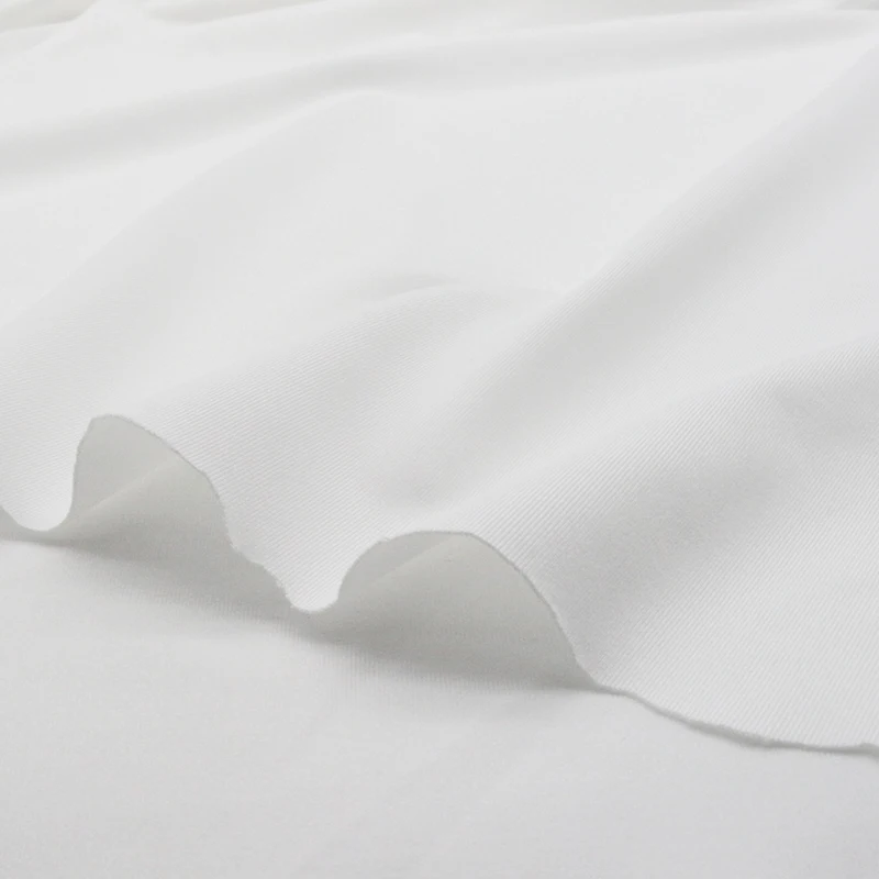 Eco Friendly T Shirt 85% RPET  Polyester 15% Spandex Fabric Stretchy Repreve Recycle Weft Knitting Interlock Jersey Fabric