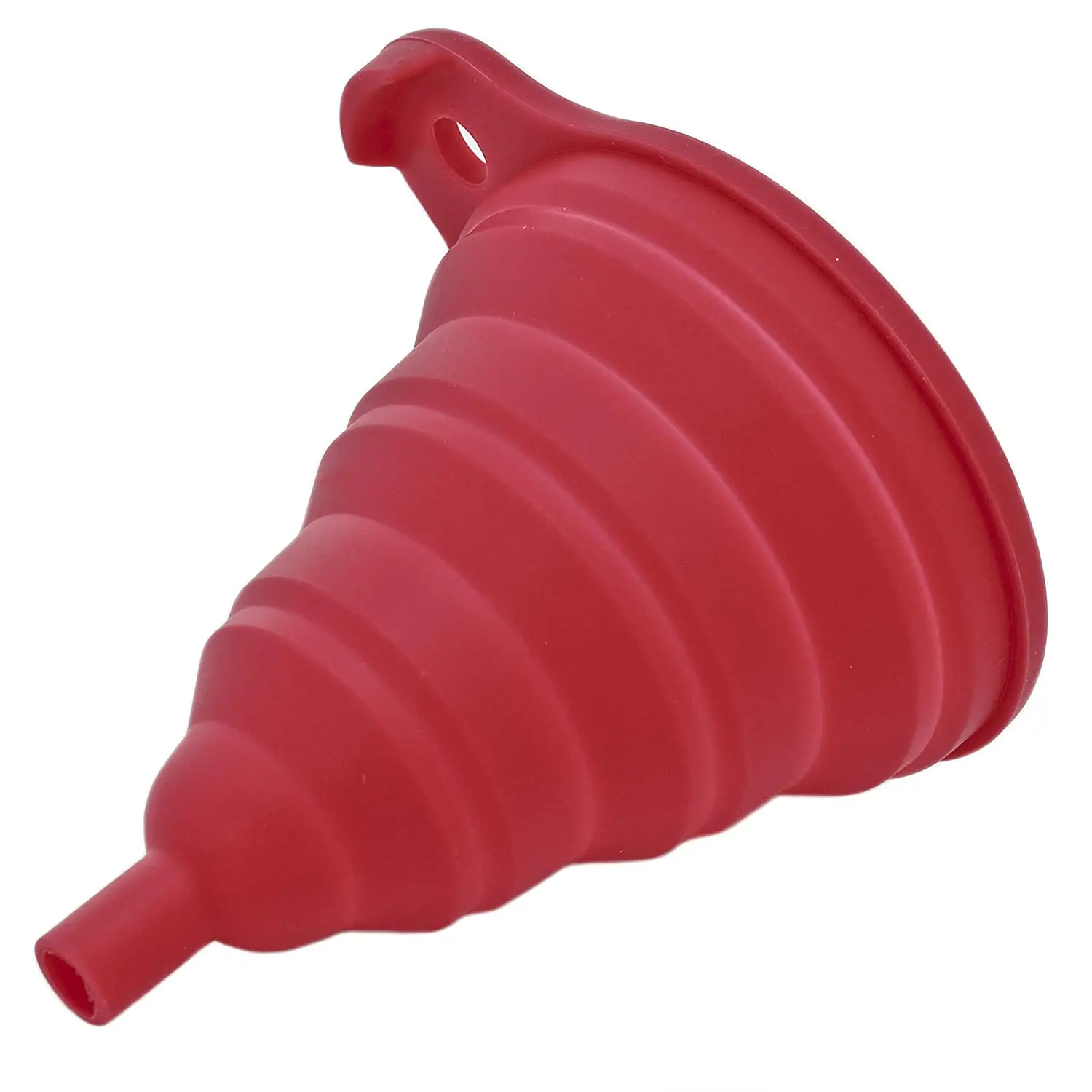 Factory directly sale silicone  collapsible kitchen funnel  folding  silicone  funnel