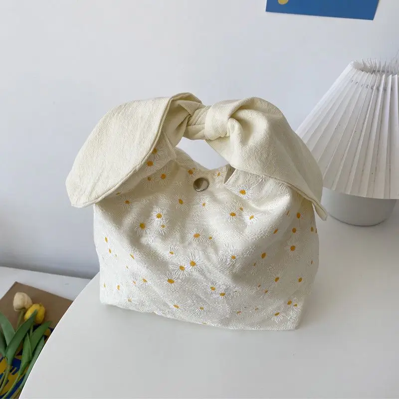 Big Capacity Eco Friendly Cotton Thermal Anime Kids Prints Insulated Bento Lunch Bag For Children Kids School