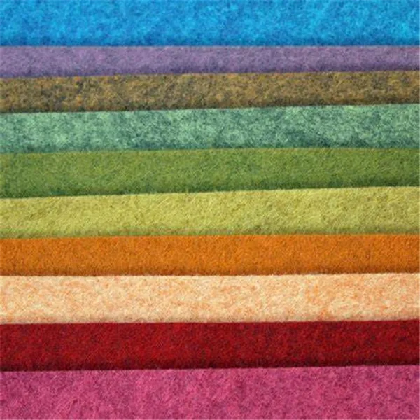 Хорошее качество, красочный экологически чистый вязаный фетр из 100% мериносовой шерсти