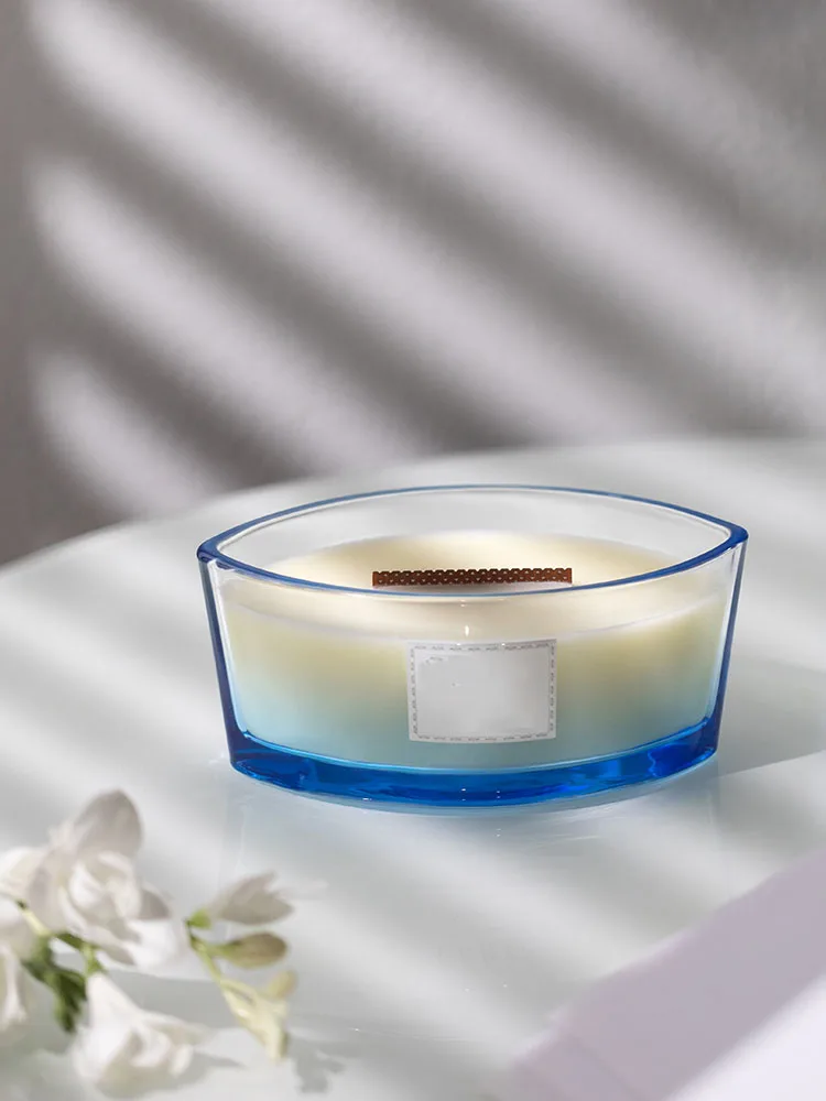 Wholesale Custom Luxury Home Decoration Fragrance boat candle  Soy Wax Scented Candle