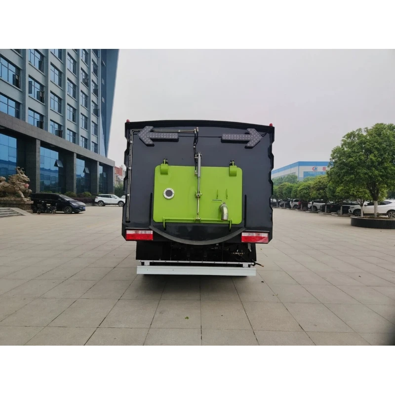 2024 New Process 4 cubic meters of water 5 cubic meters of garbage 3800mm wheelbase cleaning and sweeping vehicle