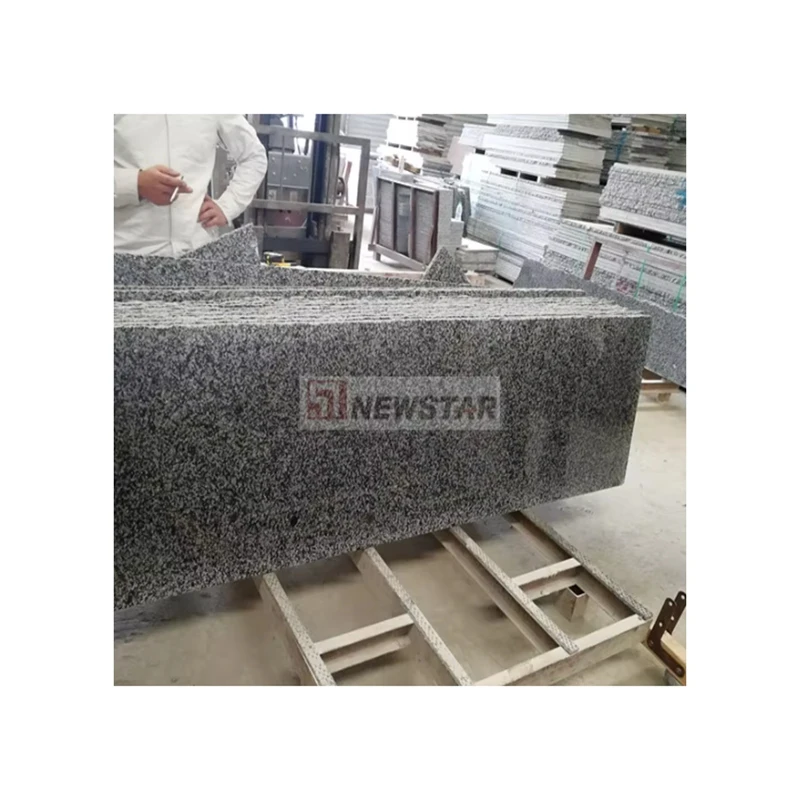 China Shuitou Factory Slab Tile Stair Slats Flamed Surface Paving Wholesale Newstar Stone Cheap Price G654 Gray Granite
