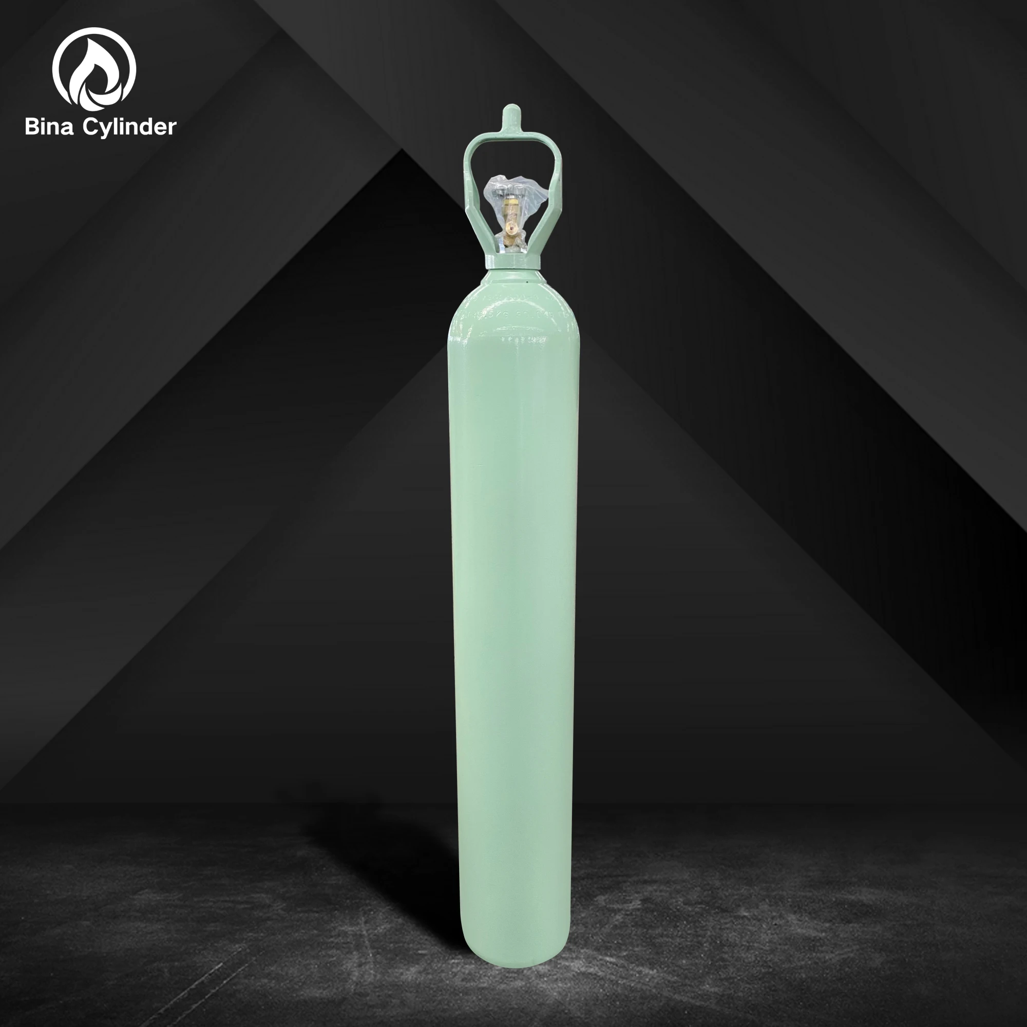 Personal Home Oxygen Use Medical Oxygen Cylinder with CGA870 Post Valve