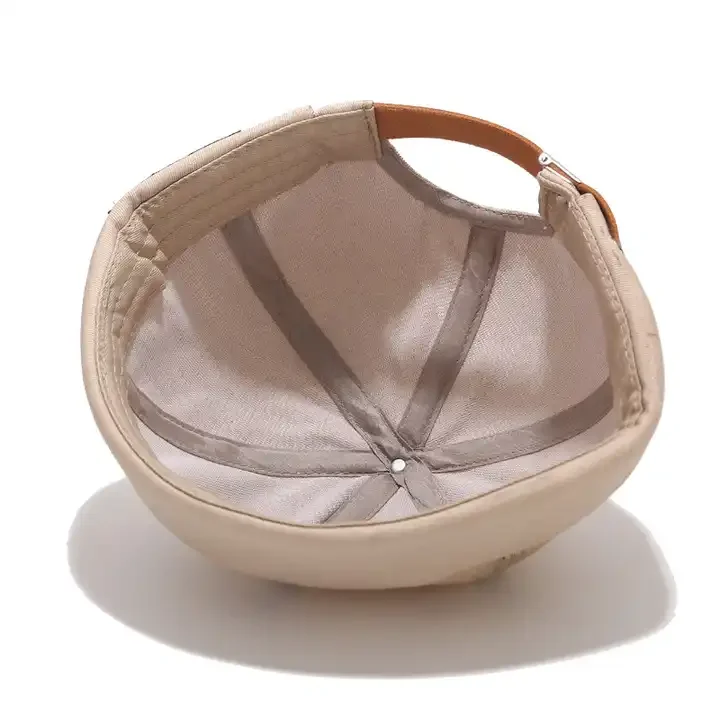 High Quality Custom Embroidery Logo Bucket Hat with custom Logo Melon Skin Baseball Hat