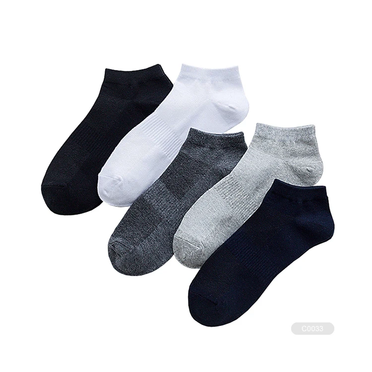 RJ-D0057 no show school half socks ankle mens anklet socks for men