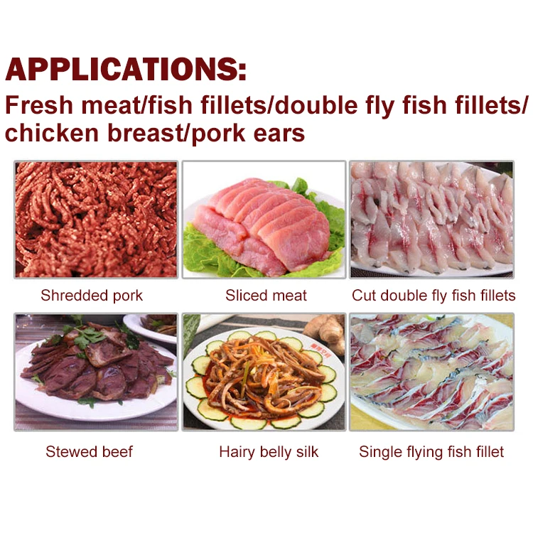 Best Supplier Fresh Meat Slicer/ Electric Chicken Breast Meat Slicer Machine