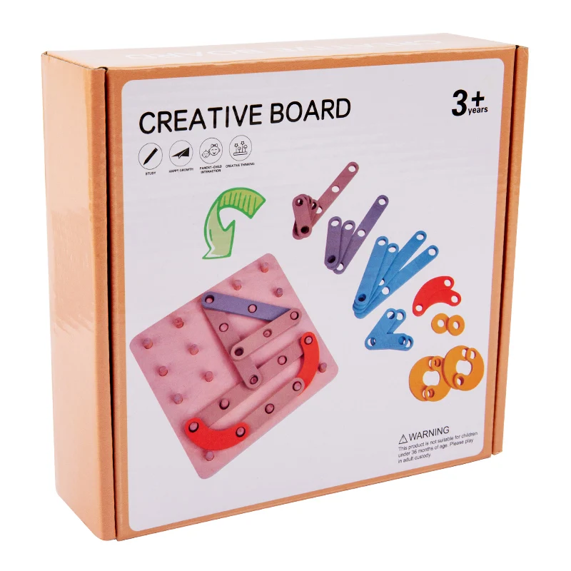 Manufacturers selling wood toys for kids wooden jigsaw puzzle exercise hands-on ability geometric wooden early education toy