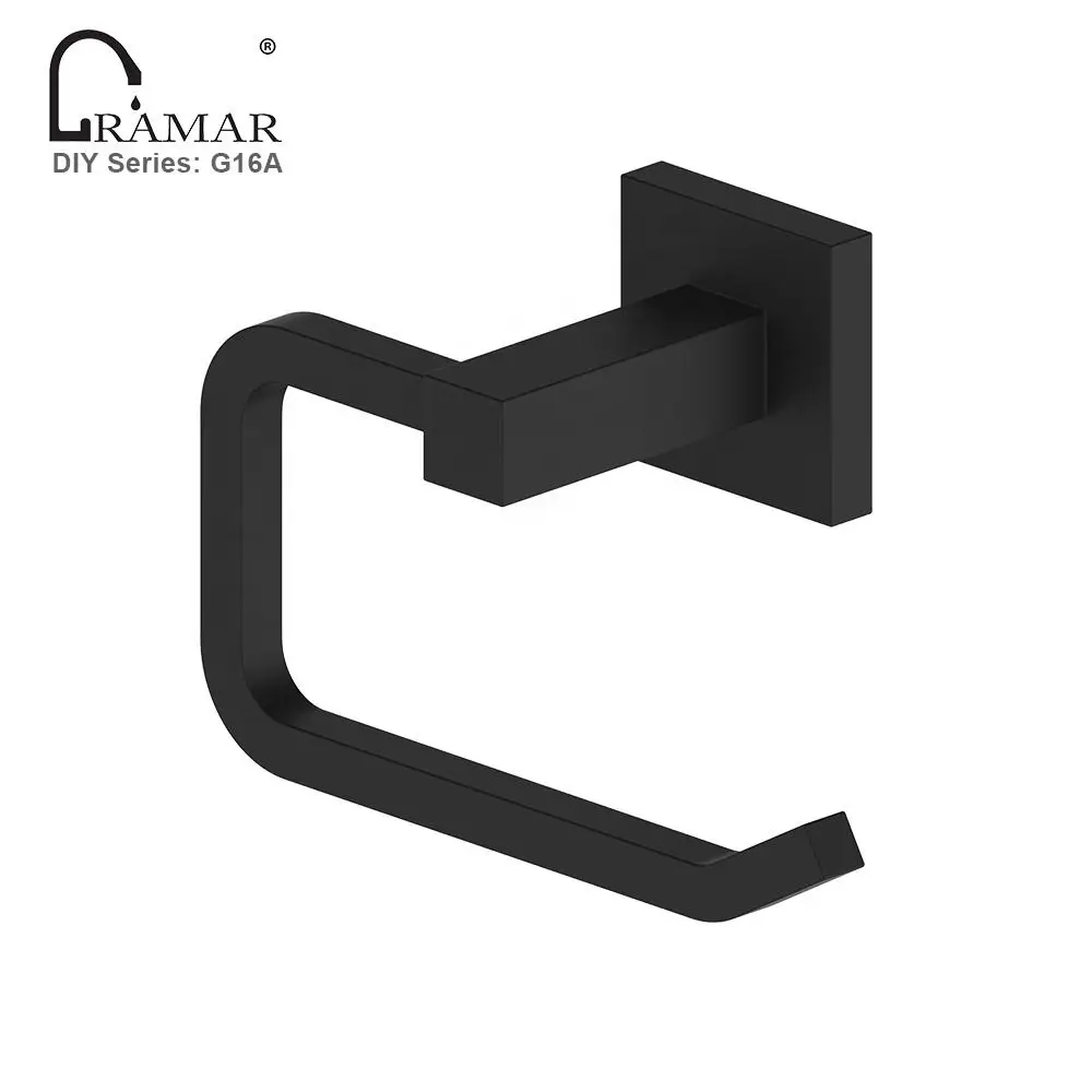 Bathroom Kitchen Unique Brass Stainless Steel Wall Mount Paper Towel Holder