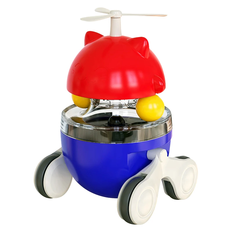 Pet Cat Funny Feeding Toys Dog Tumbler Feeder Puppy Shaking Leakage Food Windmill Container Interactive Training Toys