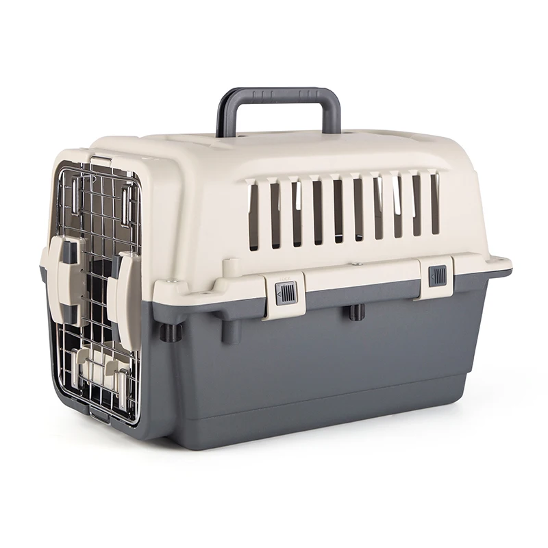 Dog Airplane Carrier  Transport Box Breathable Cat Dog Pet Travel Classic Box