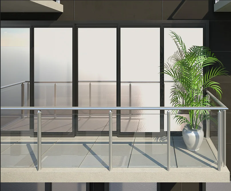 Modern design ms railings metal railing outdoor interior stairs