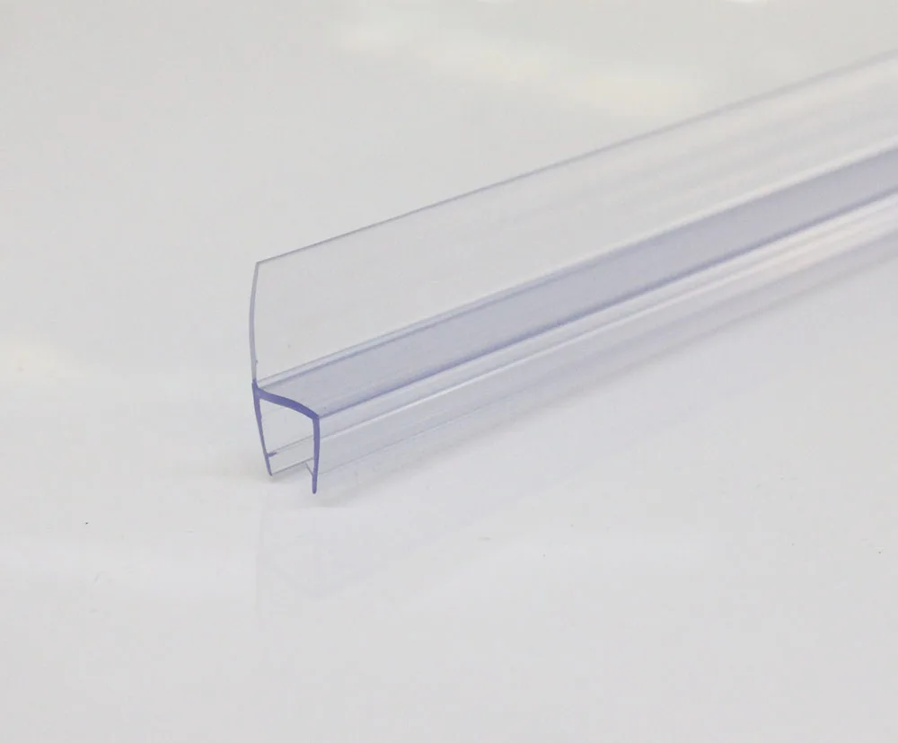 5mm 6mm 8mm 10mm 12mm thickness shower room glass door waterproof Magnetic pvc seal strip plastic glazing seal  Sealing Strips