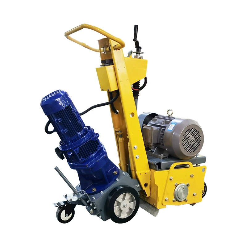 Electric Road Floor Concrete Planers Scarifier Machine