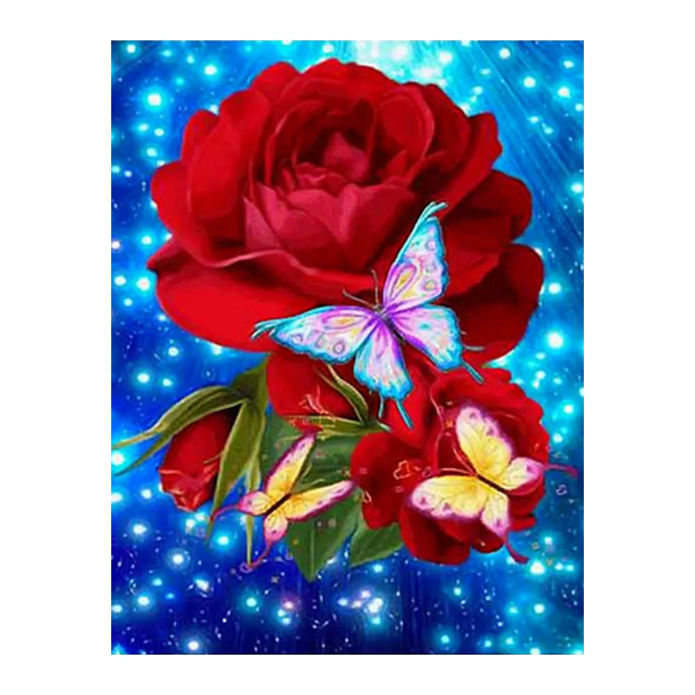 DIY Diamond Painting Sparkling Drills Round Diamond Painting Design Embroidery Arts DP510