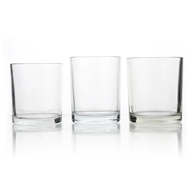 Factory custom high quality scented candle jar candle holders with bamboo cover