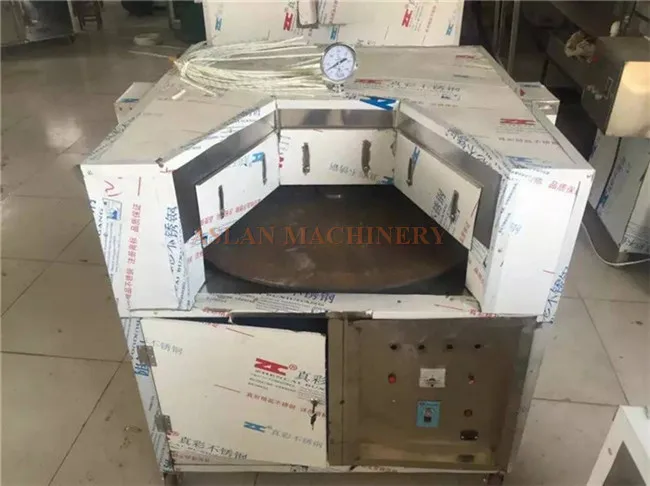 Arab pita baking oven/electric flat bread baking machine/gas heating pocket bread baking oven