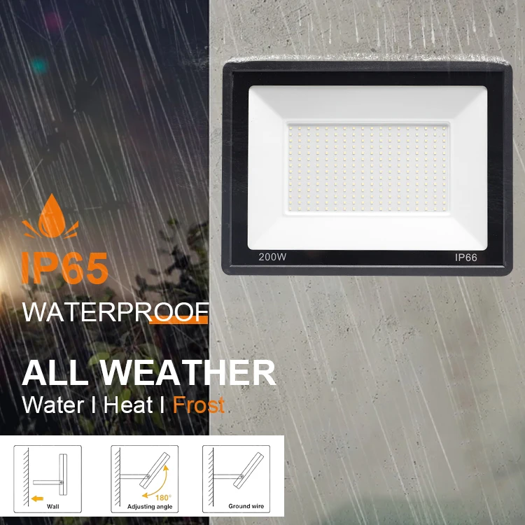 Adjustable Outdoor Waterproof Ip65 LED Flood Lights 50 Watts Floodlight Flood Light COB LED With Good Price For Football Field