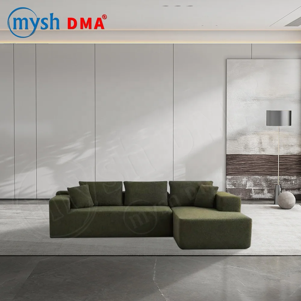 Factory direct sales modular sofa segmented set Nordic luxury modern living room furniture compression L-shaped vacuum sofa