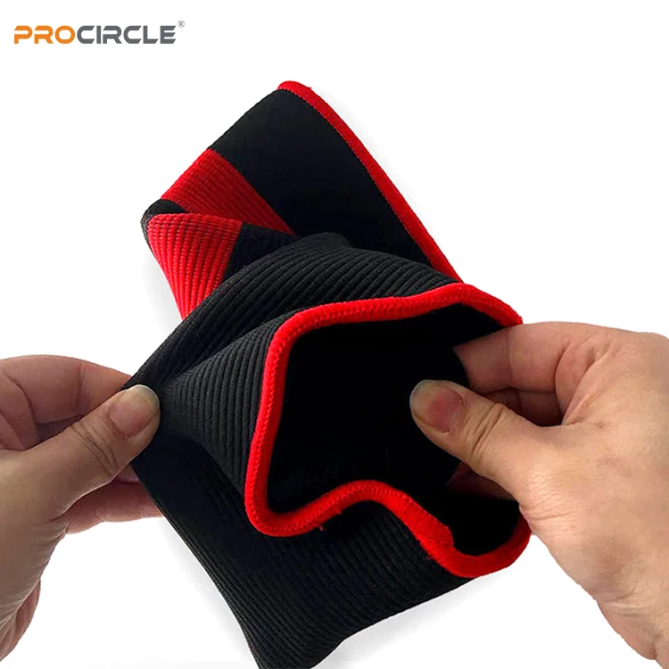 WP-F2073 Good quality Weightlifting Elbow Wraps Gym Fitness Weight Lifting Powerlifting elbow sleeves