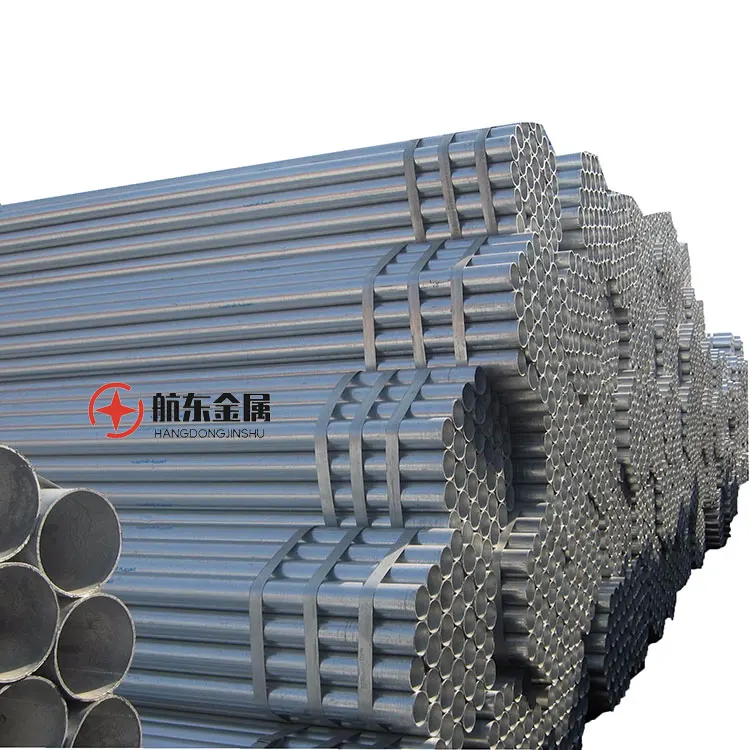 High quality 15mm hot dipped GI round steel tubing pre galvanized steel tube/pipe