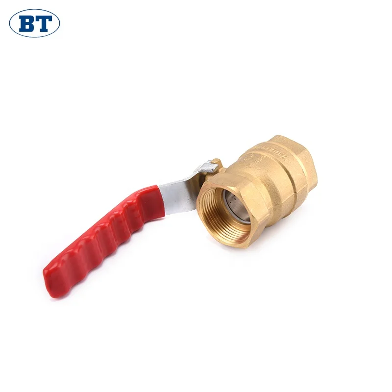 BT1013 top selling brass ball valve dn 50 with red handle
