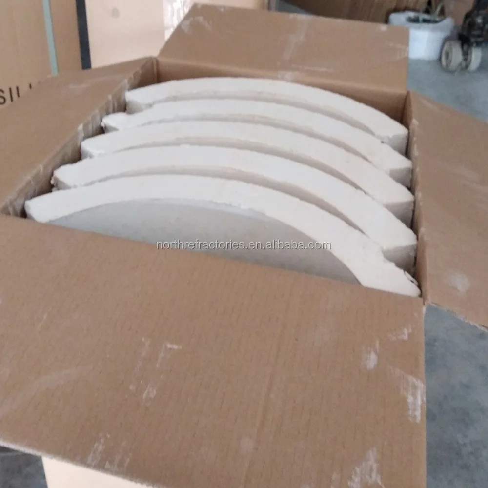 White 220kg/m3 230kg/m3 Calcium Silicate Pipe Insulation 650C 1000C 1100C