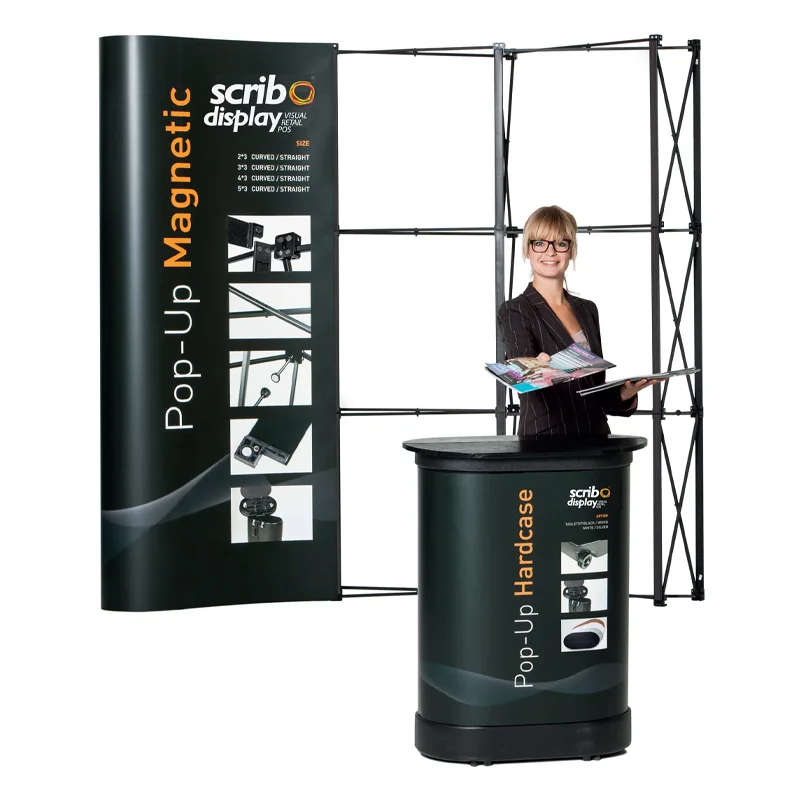 2.3x2.3m Portable LED Light Box Display Stand for Celebrations and Commercial Exhibitions