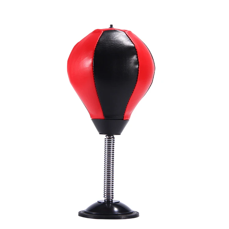 Air Inflatable Boxing Punching Bag Leather Boxing Speed Ball Punch Bag Training MMA Punching Desktop Boxing Speed Ball