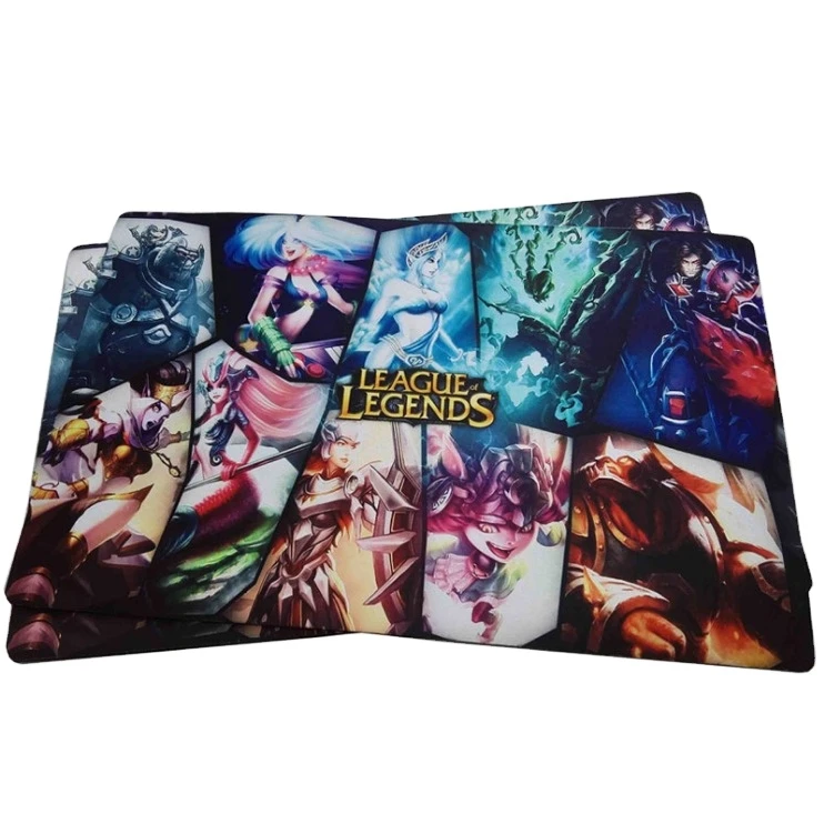 Custom High Quality  LOL Gaming Mouse Pads Large PC Desk Keyboard Mats For Protective Promare Custom Mouse Pad 100x50 90x40