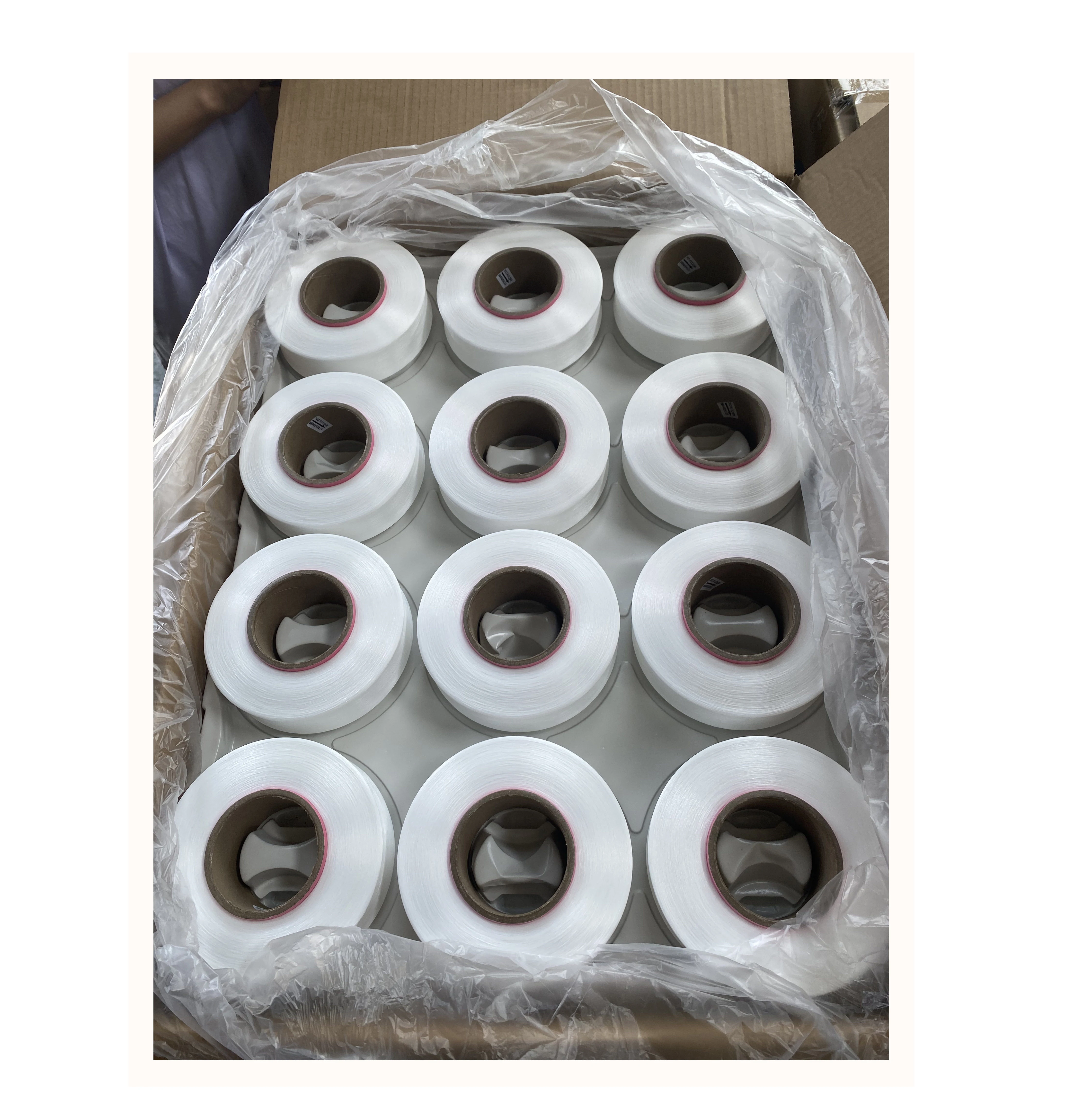 Factory main product spandex yarn highly elastic and durable 30d spandex yarn